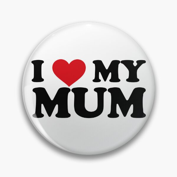 Item preview, I love my Mum - mother love designed and sold by EmeraldeaArt.