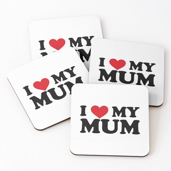 Item preview, I love my Mum - mother love designed and sold by EmeraldeaArt.