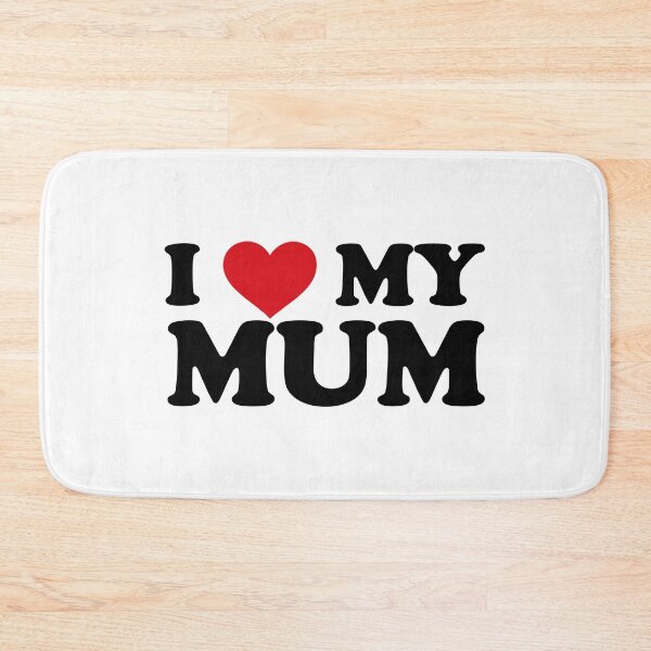 Item preview, I love my Mum - mother love designed and sold by EmeraldeaArt.