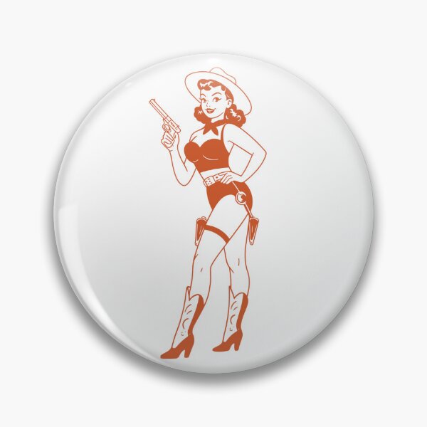 Artikelvorschau, Cowgirl Pinup Retro Western entworfen und verkauft von Jcat7.