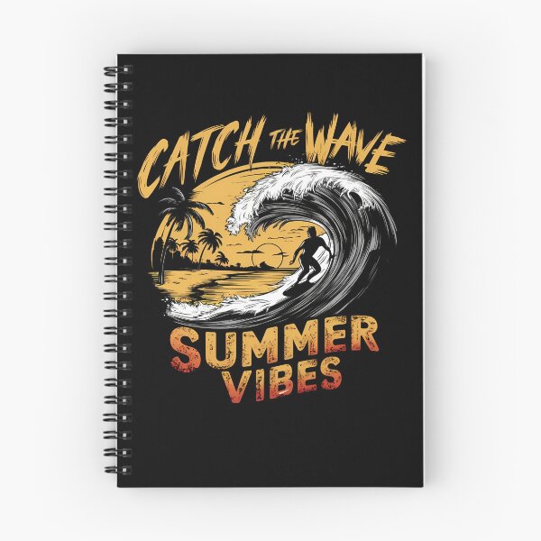 Item preview, Catch The Wave Summer Vibes ,Vintage, Summer ,Surfing design  designed and sold by Style2Vie.