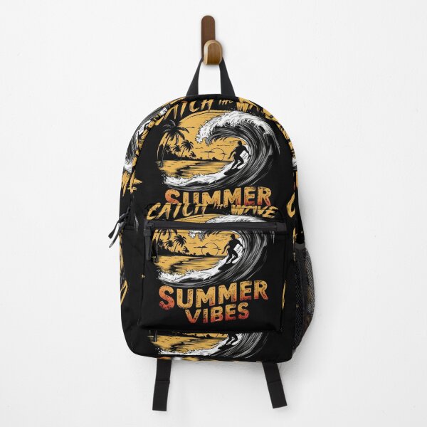 Item preview, Catch The Wave Summer Vibes ,Vintage, Summer ,Surfing design  designed and sold by Style2Vie.