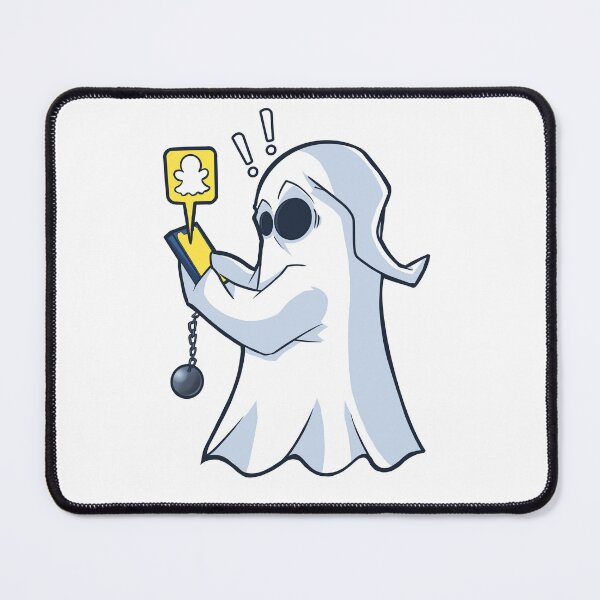Item preview, A little ghost on his smartphone addicted to social networks designed and sold by fifou96.