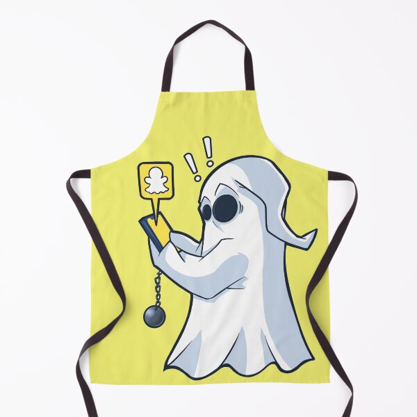 Item preview, A little ghost on his smartphone addicted to social networks designed and sold by fifou96.