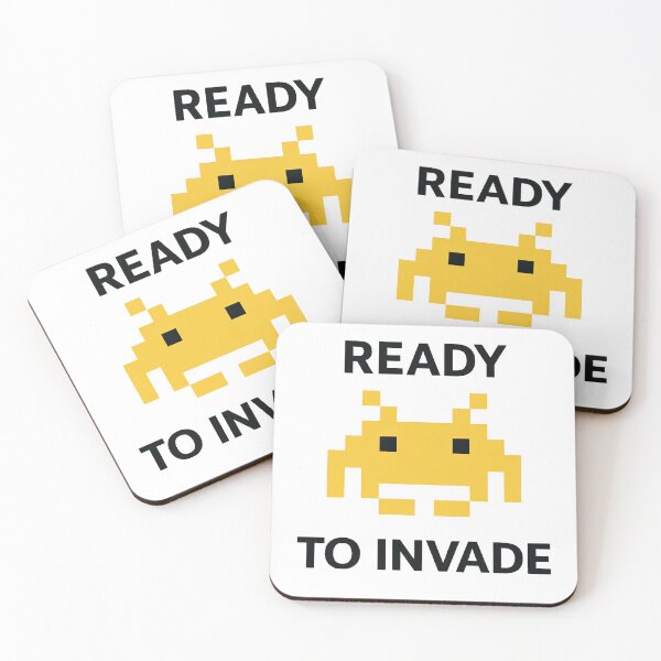 Item preview, Ready To Invade 70s Arcade Theme designed and sold by whytealistair.