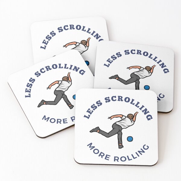 Item preview, More Rolling bowling fan design designed and sold by HeathWayPrints.