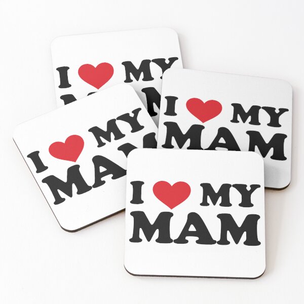 Item preview, I love my Mam - mother love designed and sold by EmeraldeaArt.