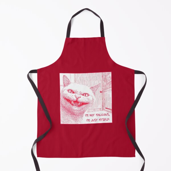 Item preview, I'm not malicious, I'm just myself, a funny cat, a malicious cat designed and sold by silent-violin.