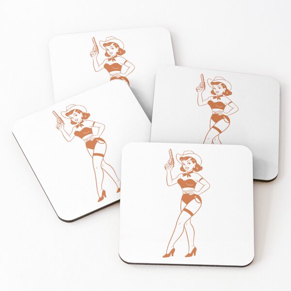 Item preview, Cowgirl Pinup Retro Western designed and sold by Jcat7.