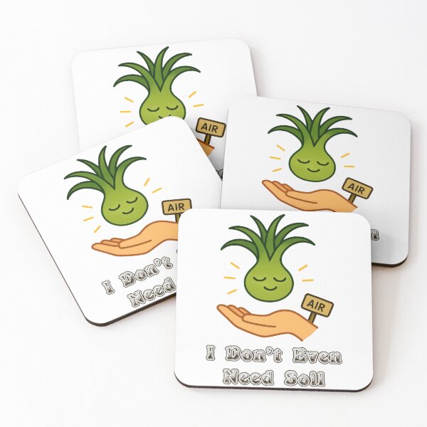 Item preview, Air Plant – I Don’t Even Need Soil - Funny Houseplant Characters designed and sold by EdgyEdgeArt.