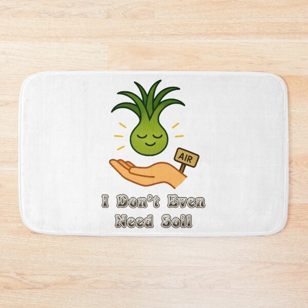Item preview, Air Plant – I Don’t Even Need Soil - Funny Houseplant Characters designed and sold by EdgyEdgeArt.
