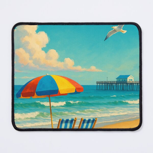 Item preview, Ocean City Maryland Beach Pier designed and sold by Aryabek.
