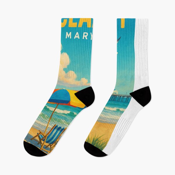 Item preview, Ocean City Maryland Beach Pier designed and sold by Aryabek.