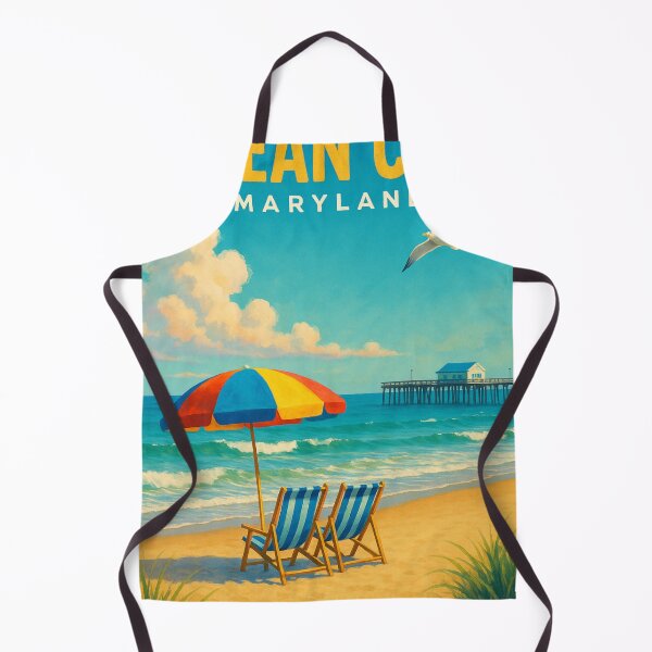 Item preview, Ocean City Maryland Beach Pier designed and sold by Aryabek.