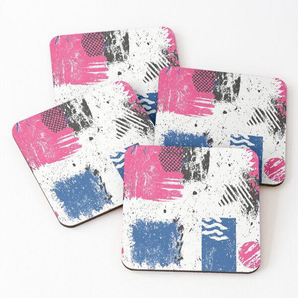 Item preview, Abstract Nordic Composition with Geometric Blue Forms designed and sold by Piotrek0001.
