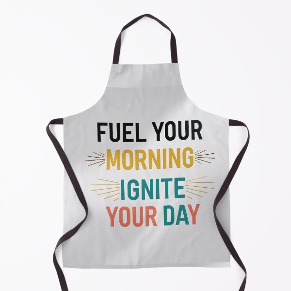 Item preview, Fuel Your Morning, Ignite Your Day – Morning Motivation Quote designed and sold by FindYouByZ.