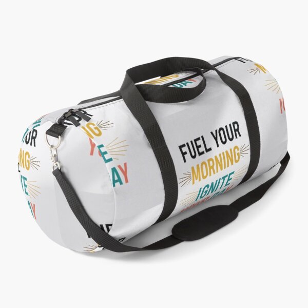 Item preview, Fuel Your Morning, Ignite Your Day – Morning Motivation Quote designed and sold by FindYouByZ.