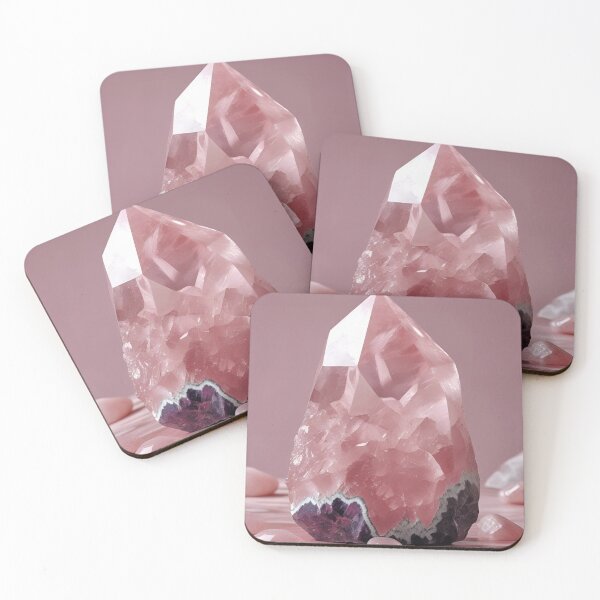 Item preview, Rose quartz designed and sold by whatthefoxsays.