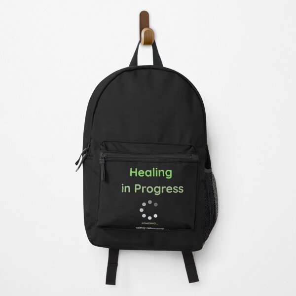 Item preview, Healing in Progress – Softly Rebooting | Self-Care Mental Health Quote designed and sold by minibrainco.