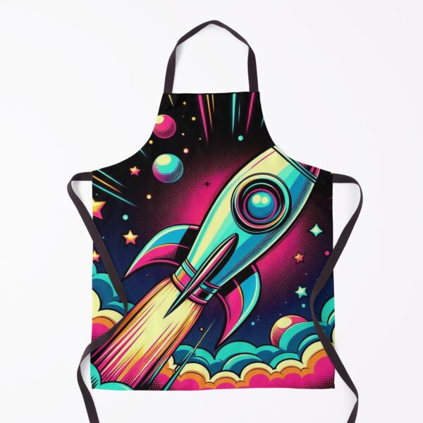 Item preview, colorful rocket designed and sold by Dogandesighn.