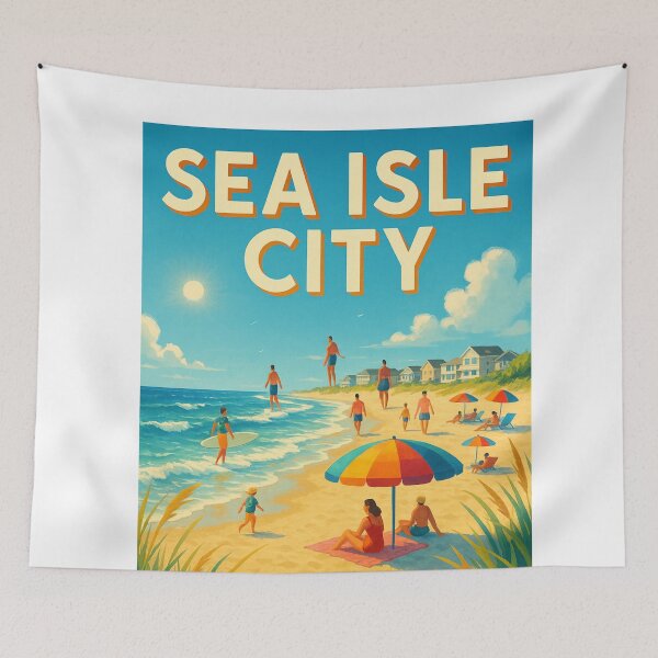 Item preview, Sea Isle City Beach with Vacation Homes designed and sold by Aryabek.