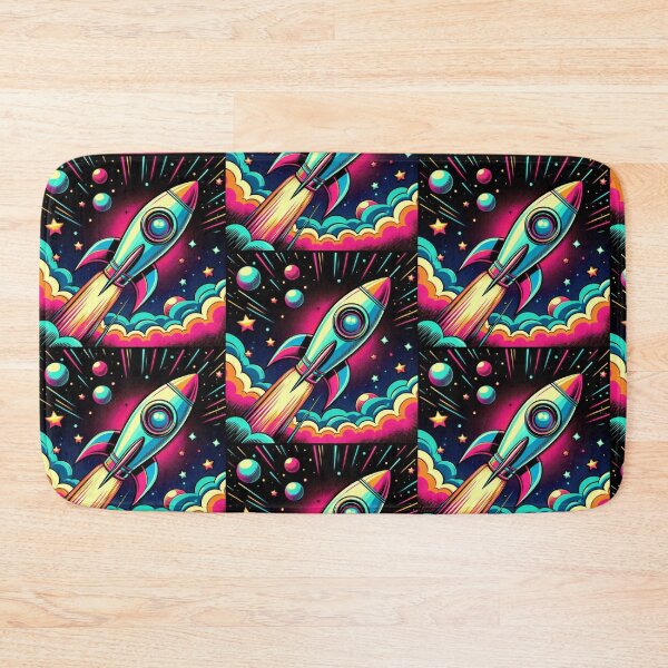 Item preview, colorful rocket designed and sold by Dogandesighn.