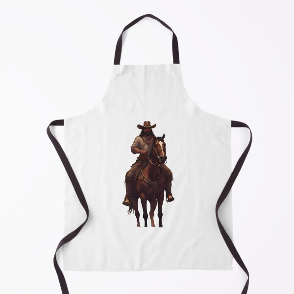 Item preview, A majestic brown horse wearing a classic cowboy hat, standing in a sunset-lit desert landscape, realistic style, high detail, dramatic lighting, cinematic look designed and sold by Palmate-m.