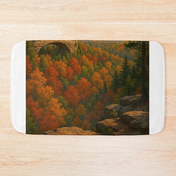 Item preview, Daniel Boone National Forest Autumn View designed and sold by Aryabek.