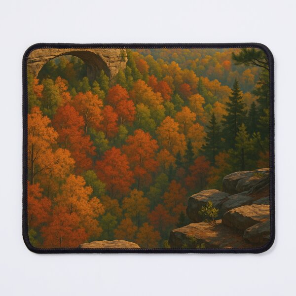 Item preview, Daniel Boone National Forest Autumn View designed and sold by Aryabek.