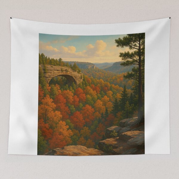 Item preview, Daniel Boone National Forest Autumn View designed and sold by Aryabek.