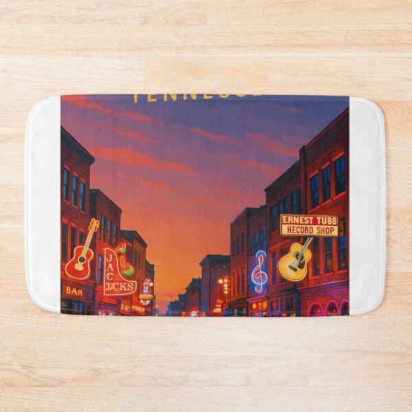 Item preview, Nashville Tennessee Neon Music Scene designed and sold by Aryabek.