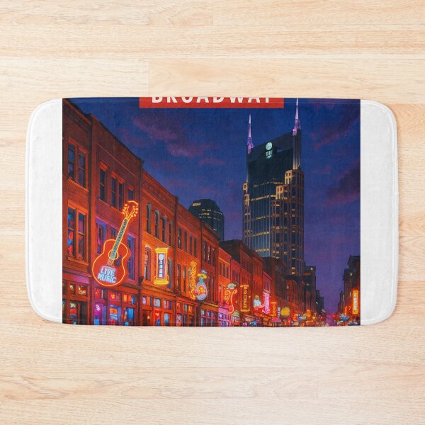 Item preview, Nashville Broadway at Night with Music Row designed and sold by Aryabek.