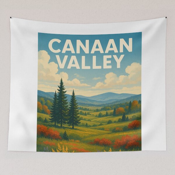 Item preview, Canaan Valley Wildflower Landscape designed and sold by Aryabek.