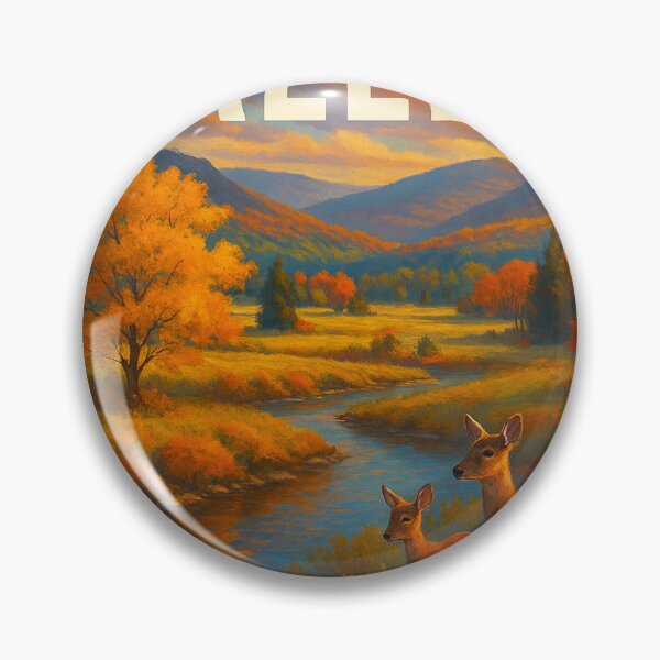Item preview, Autumn in Canaan Valley with Deer designed and sold by Aryabek.