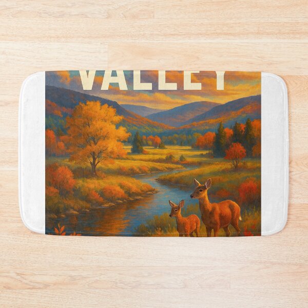 Item preview, Autumn in Canaan Valley with Deer designed and sold by Aryabek.
