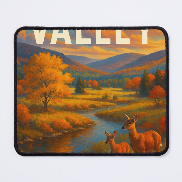 Item preview, Autumn in Canaan Valley with Deer designed and sold by Aryabek.