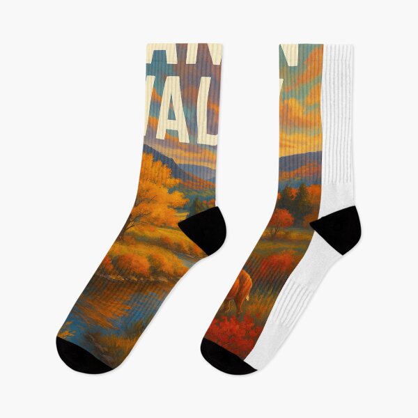 Item preview, Autumn in Canaan Valley with Deer designed and sold by Aryabek.