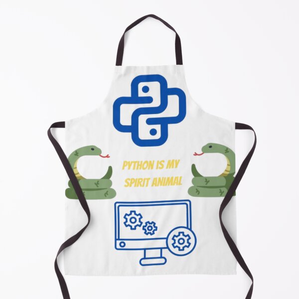 Item preview, Python Is My Spirit Animal – Funny Programming Nerd Quote designed and sold by SnoozLife.