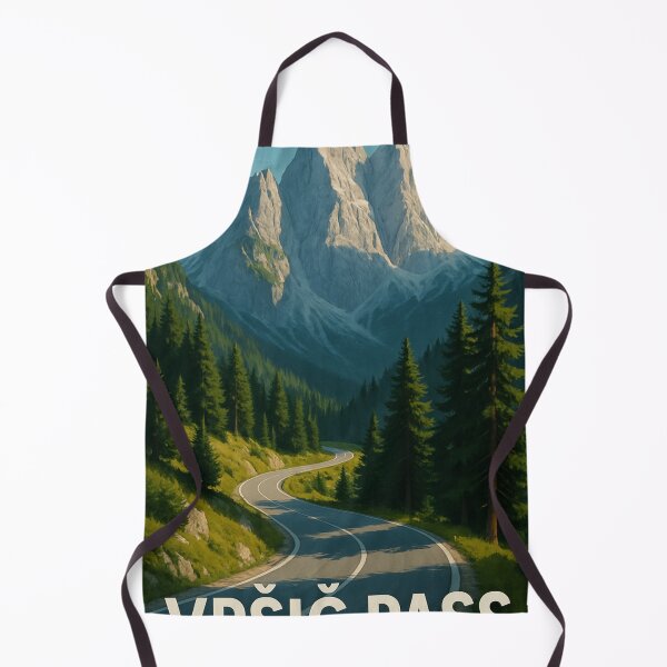 Item preview, Vršič Pass Road and Julian Alps Peaks designed and sold by Aryabek.