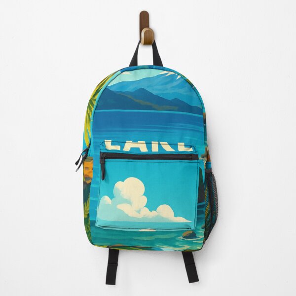 Item preview, Lake Taupō with Volcanic Backdrop designed and sold by Aryabek.