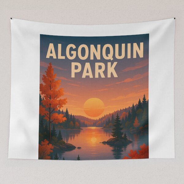 Item preview, Sunset Over Algonquin Park Lake designed and sold by Aryabek.