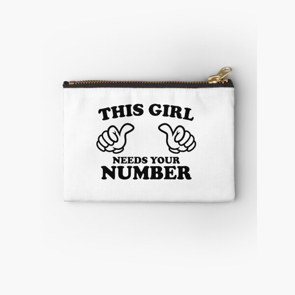 Item preview, This Girl Needs Your Number designed and sold by shitpostee.