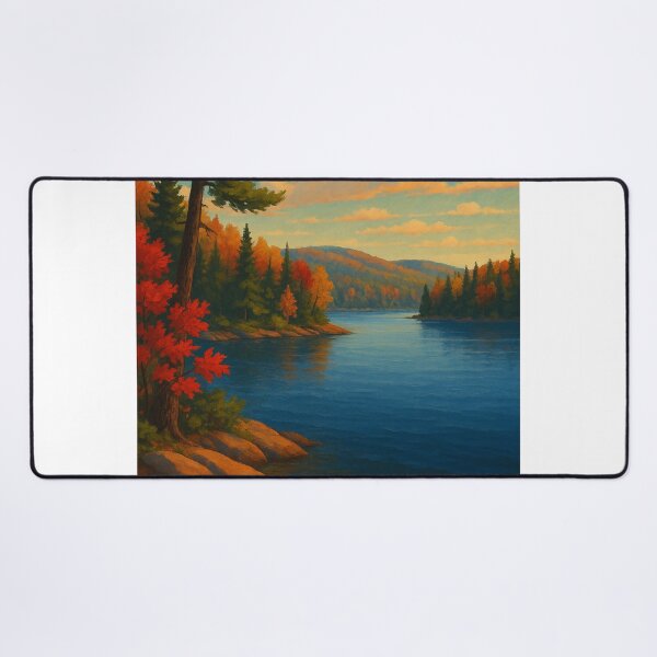 Item preview, Autumn Shoreline in Algonquin Park designed and sold by Aryabek.