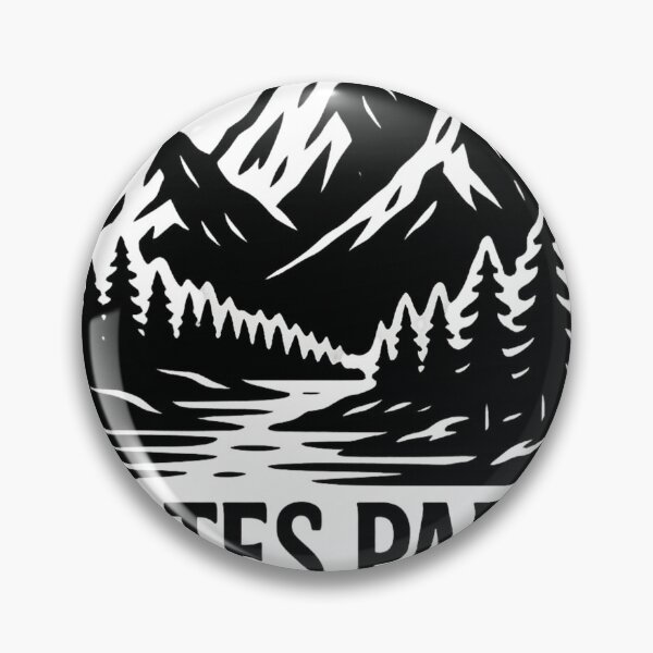 Item preview, Estes Park Colorado Mountain Emblem designed and sold by Aryabek.