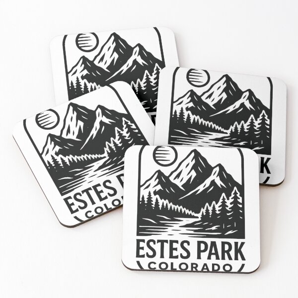 Item preview, Estes Park Colorado Mountain Emblem designed and sold by Aryabek.