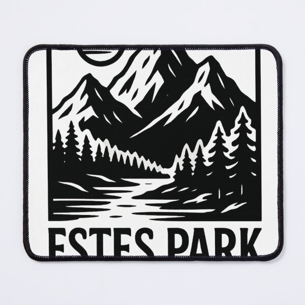 Item preview, Estes Park Colorado Mountain Emblem designed and sold by Aryabek.