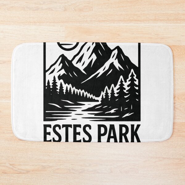 Item preview, Estes Park Colorado Mountain Emblem designed and sold by Aryabek.