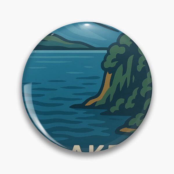 Item preview, Lake Taupō and Mount Ruapehu designed and sold by Aryabek.