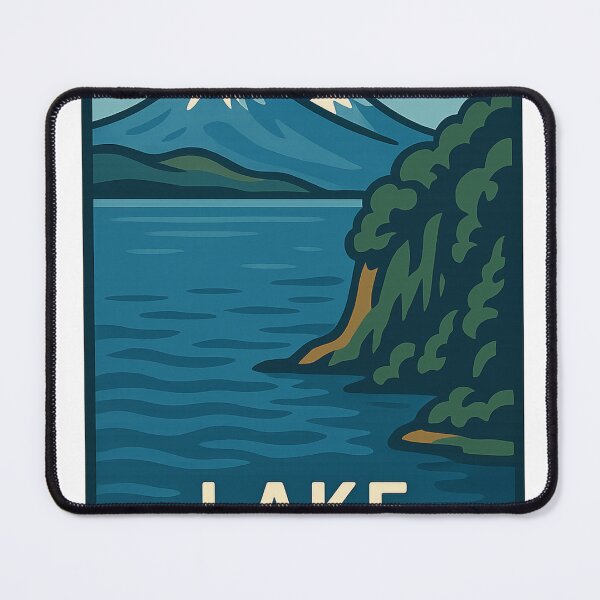 Item preview, Lake Taupō and Mount Ruapehu designed and sold by Aryabek.