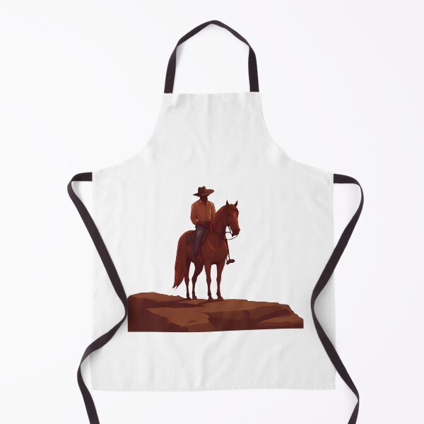 Item preview, A majestic brown horse wearing a classic cowboy hat, standing in a sunset-lit desert landscape, realistic style, high detail, dramatic lighting, cinematic look designed and sold by Palmate-m.